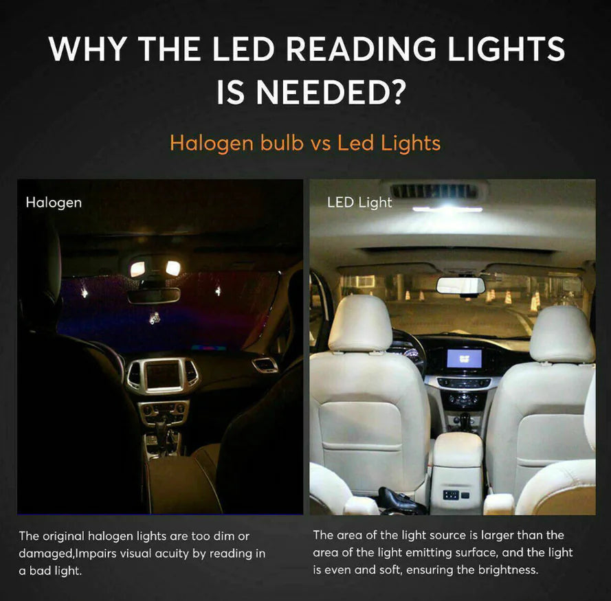 28pcs Car Interior LED Light Bulb Set – Dome, Map, Door, Trunk, License Plate
