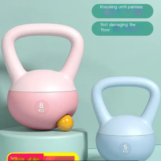 Soft Kettlebell for Home Workouts – PVC Weight Set for Glute & Full-Body Training (2kg–12kg)