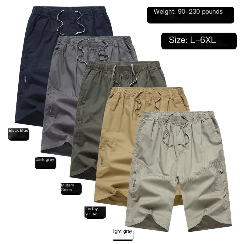 100% Cotton Summer Shorts – Lightweight & Breathable Casual Wear