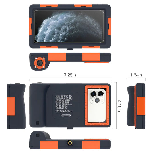 Universal Waterproof Phone Case for Diving – Up to 15M Depth | iPhone & Samsung Compatible