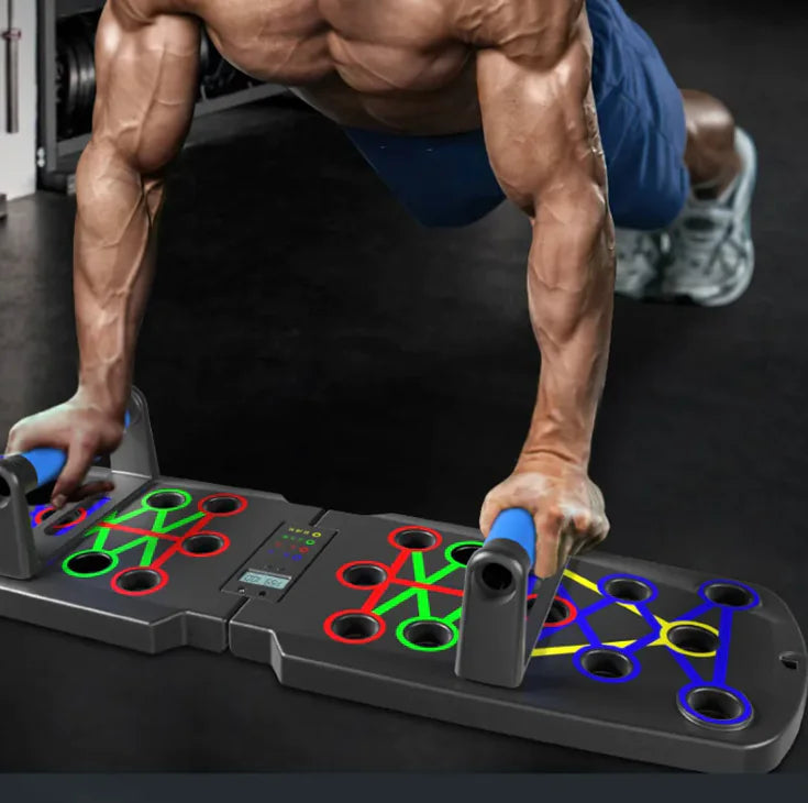 Power Flex Push-up Board – Multi-Functional Strength Training System for Chest, Arms & Back