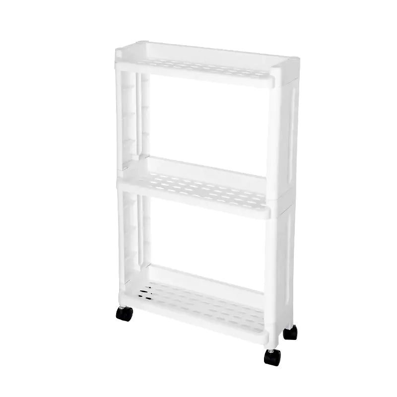 Ultra-Slim Storage Rack – Space-Saving Organizer for Kitchen & Bathroom