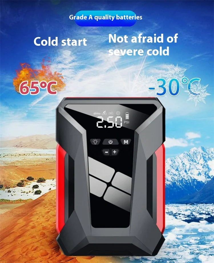 J16 All-in-One 39800mAh 12V Auto Starting Device – 1600A Peak Power Bank