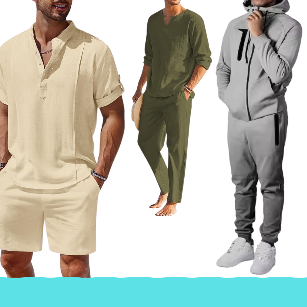Men’s Casual & Sets – Laid-Back Style, Everyday Comfort