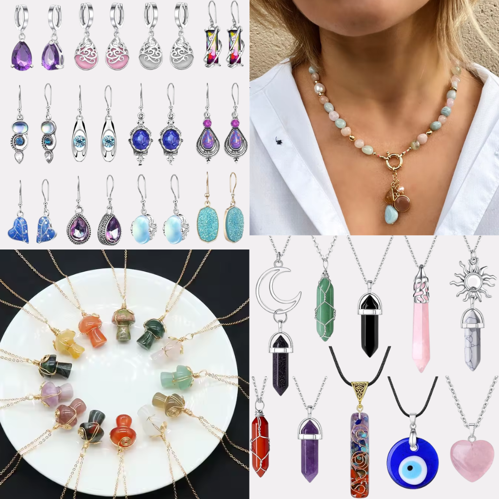 Crystal Jewelry | Healing Gemstones & Elegant Designs – 30% Off + Free Shipping