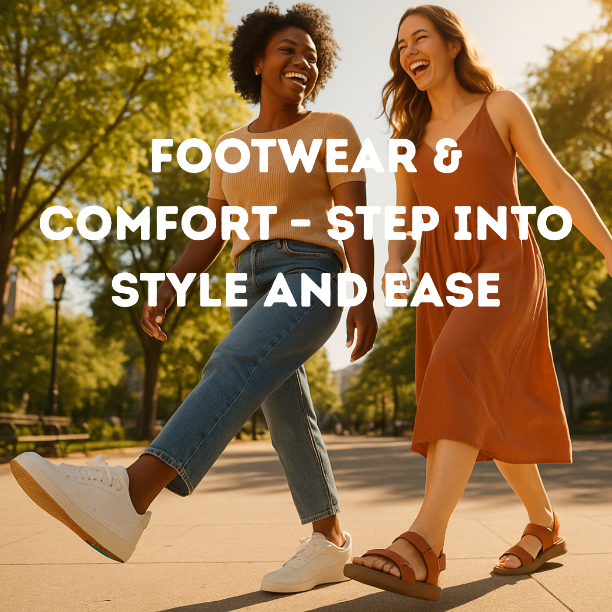 Footwear & Comfort – Stylish shoes, sandals, and sneakers designed for all-day wear, combining comfort, durability, and modern fashion.