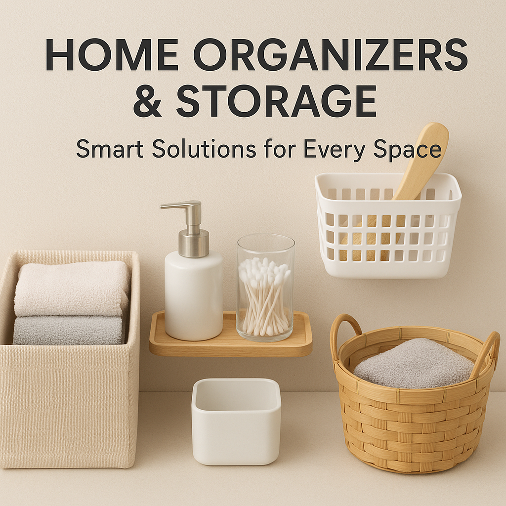 Home Organizers & Storage – Smart Solutions for Every Space
