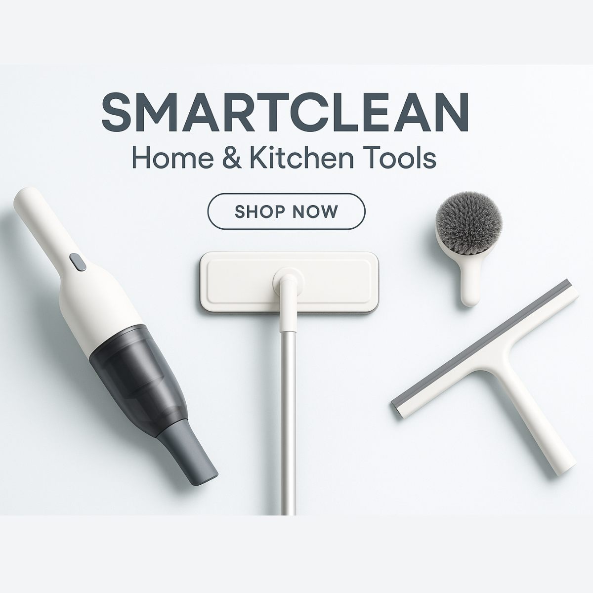 SmartClean Home & Kitchen Tools – Innovative cleaning gadgets, brushes, and smart kitchen accessories designed to make home chores faster, easier, and more efficient.
