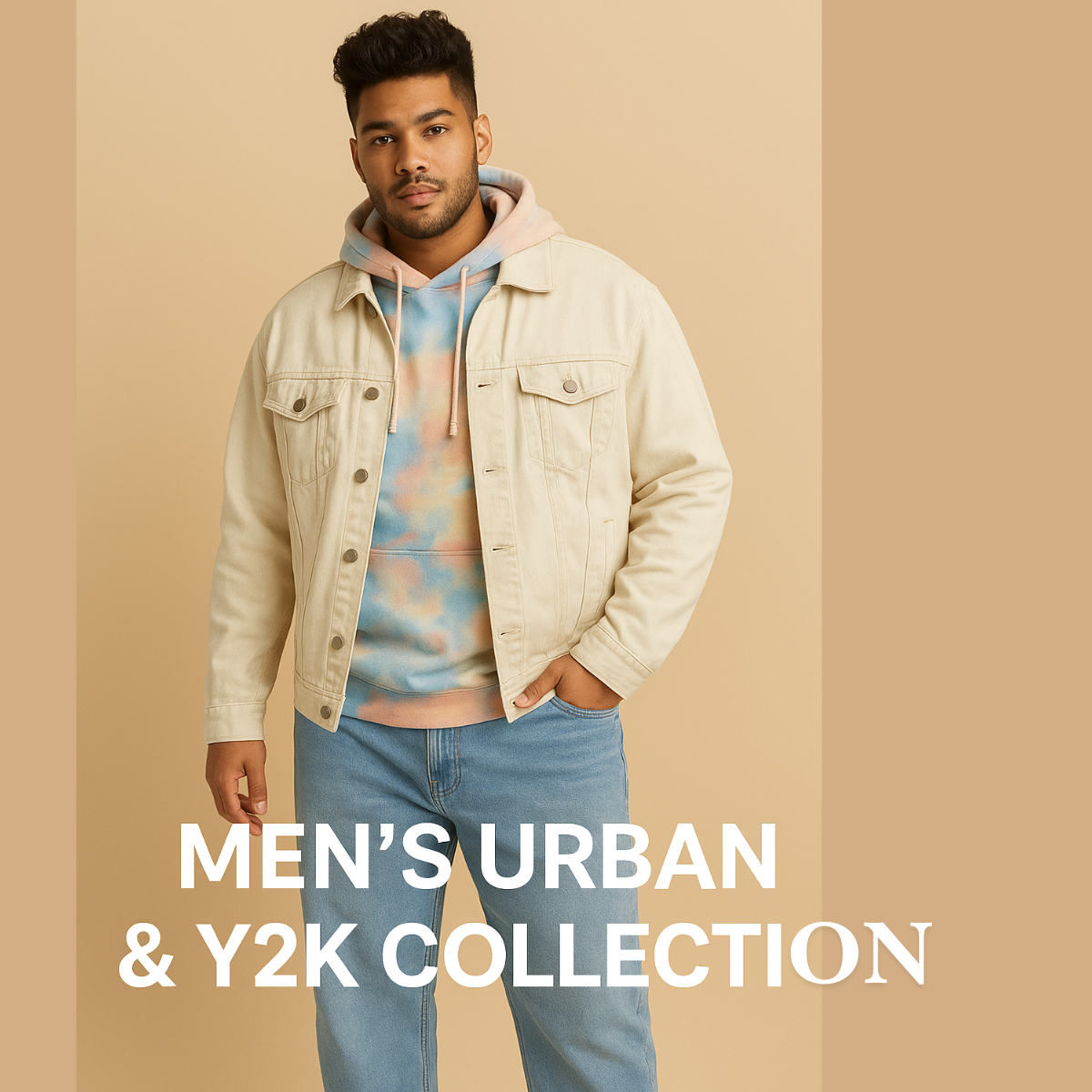 Men’s Urban & Y2K Fashion – Bold streetwear styles with oversized fits, graphic tees, baggy jeans, and retro-inspired looks for a modern edge.