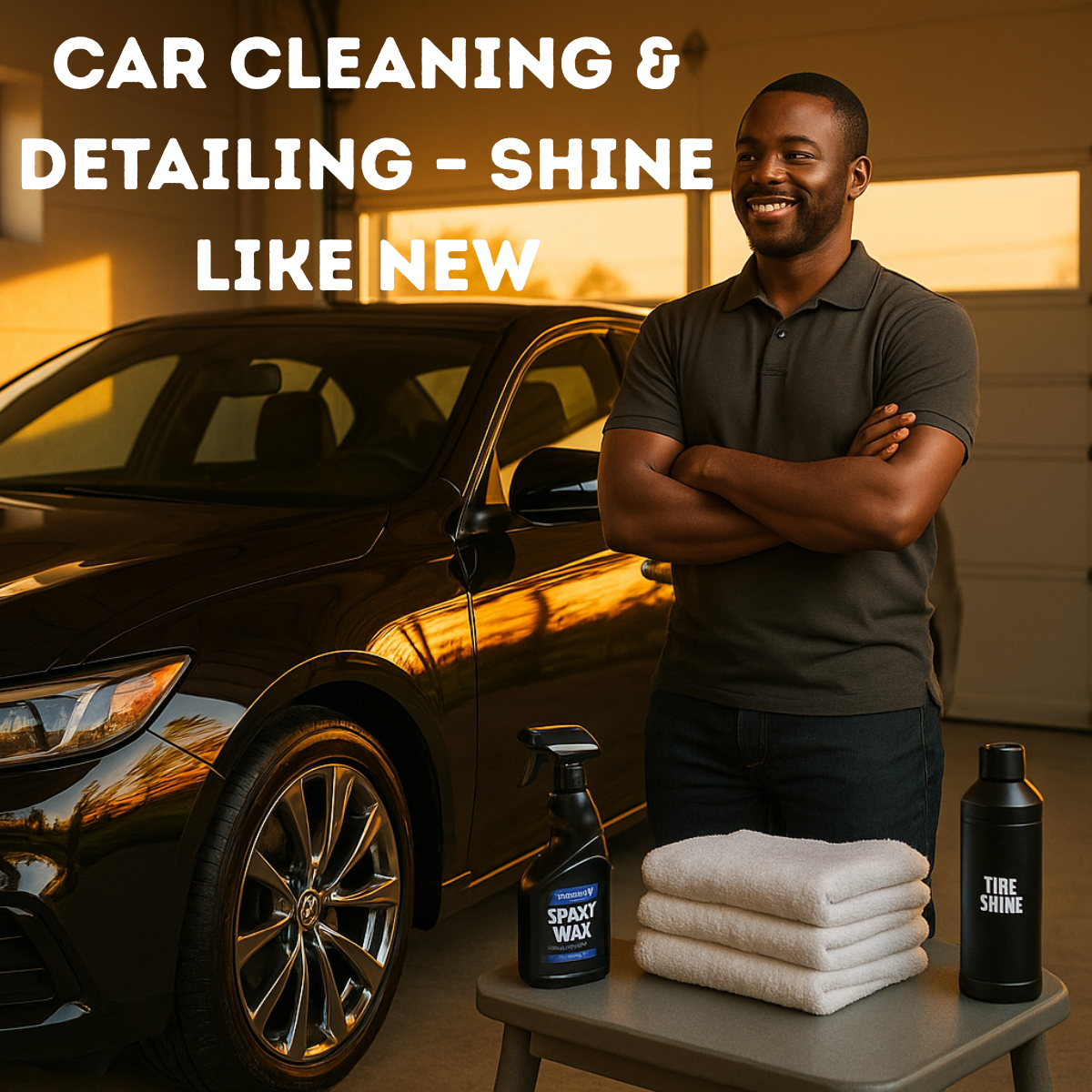 Car Cleaning & Detailing – High-quality cleaning kits, brushes, vacuums, and detailing tools designed to keep your car spotless and looking like new.