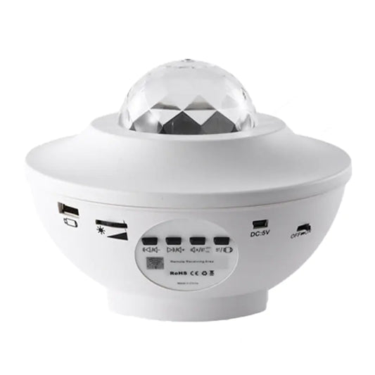 Bluetooth Music Star Projector Night Light – Rotating Galaxy Lamp with Remote | 30% Off + Free Global Shipping