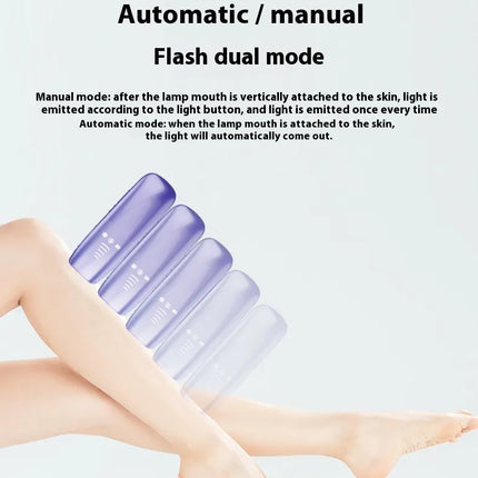 Painless IPL Hair Removal Device – Ice Cooling Technology™
