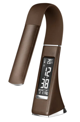 LED Table Lamp with LCD Display – Touch Control, Alarm, and Temperature Display