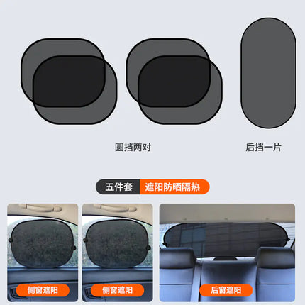 “Car Sunshade Heat Insulation Windshield Cover – Universal Fit UV Blocker”