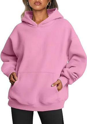 Women’s Oversized Pullover Hoodie – Casual Long Sleeve Sweatshirt