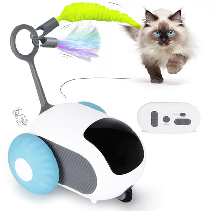 interactive cat toy

remote control cat toy

automatic pet toy

chase toy for cats

cat training toy

indoor cat exercise toy