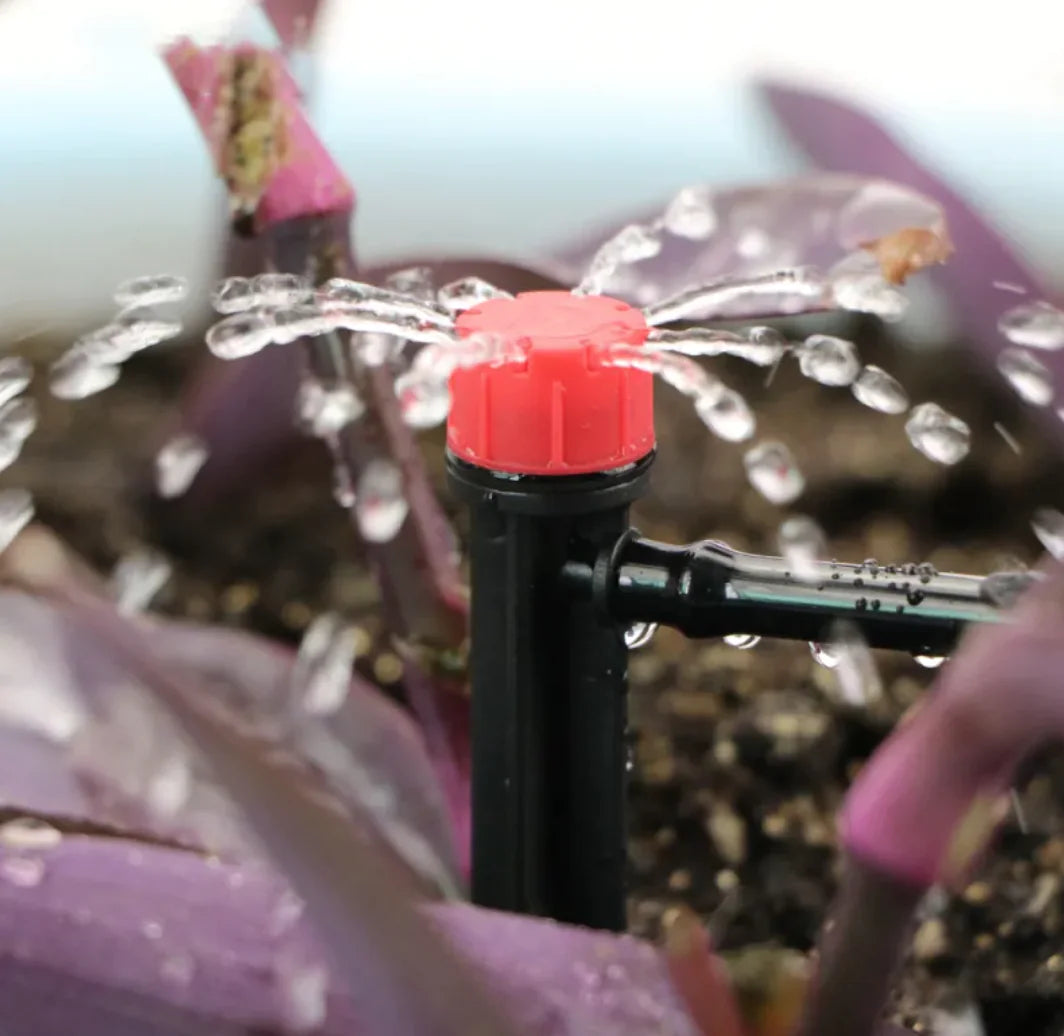 Kit d'arrosage automatique de jardin 50 m – Système goutte-à-goutte avec minuterie (30 % de réduction + livraison gratuite)