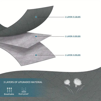 Large Foldable Storage Bags with Durable Handles