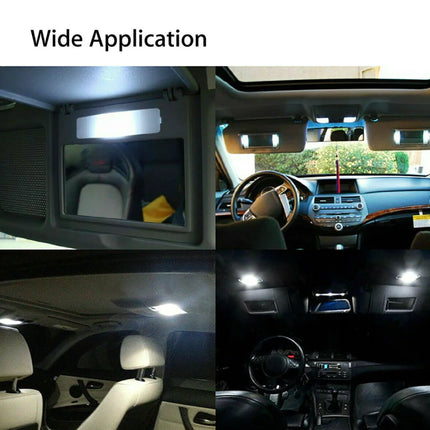 Car Interior LED Light Bulb Set – Dome, Map, Door, Trunk, License Plate