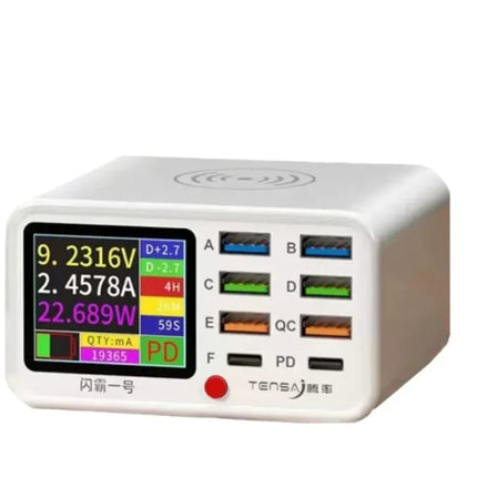 USB Multi-Port Wireless Intelligent Charger – Fast Charging Hub with Smart Detection