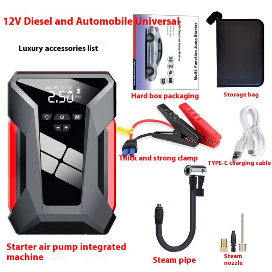 J16 All-in-One 39800mAh 12V Auto Starting Device – 1600A Peak Power Bank