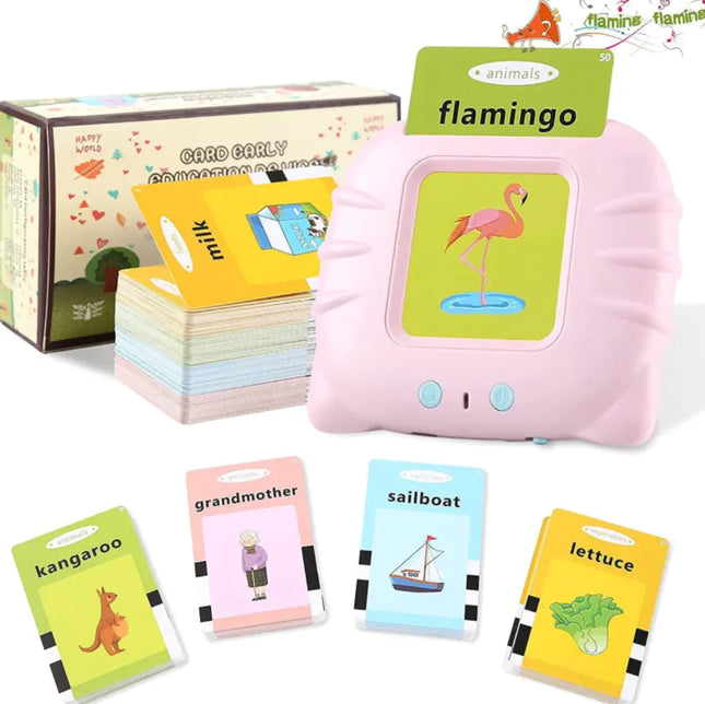 Kids' Smart Card Learning Machine – Interactive Audio Educational Toy with English Books