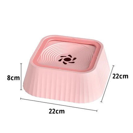 Floating Pet Water Bowl – Anti-Splash No-Spill Dog & Cat Bowl