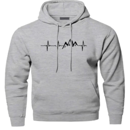 Creative Hooded Sports Hoodie – Lightweight Polyester Pullover