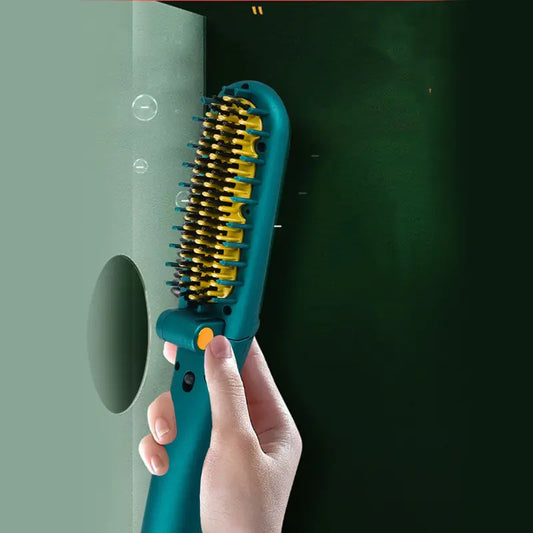 Dual Purpose Negative Ion Electric Straight Hair Comb – Wet & Dry Ceramic Styling Tool