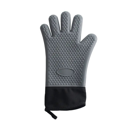 Heat-Resistant Grilling Gloves – Silicone BBQ & Oven Cooking Gloves