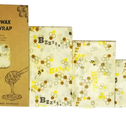 Emballage alimentaire réutilisable en cire d'abeille : une alternative écologique et lavable aux emballages en plastique