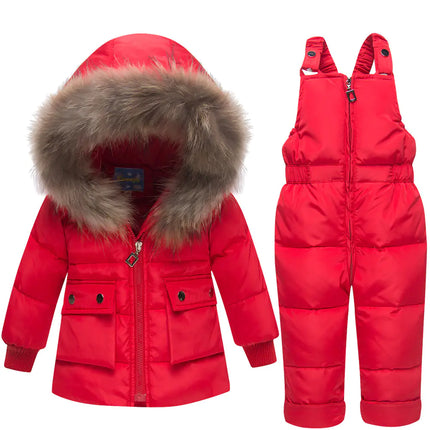 Children’s Down Jacket Set – Soft & Cozy Winter Outerwear for Boys & Girls