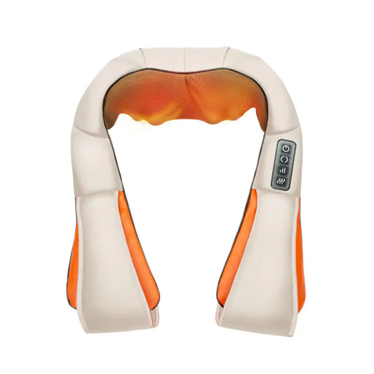 Masseur électrique multifonction pour le cou et les épaules – Chauffage infrarouge avec 8 points de massage (usage domestique et automobile) Livraison gratuite