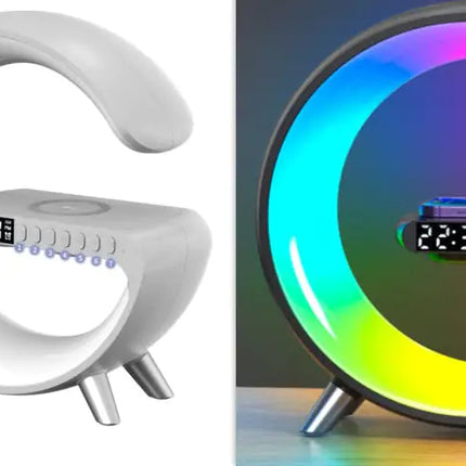 Multifunctional Smart Atmosphere Lamp – Wireless Charger & Bluetooth Speaker