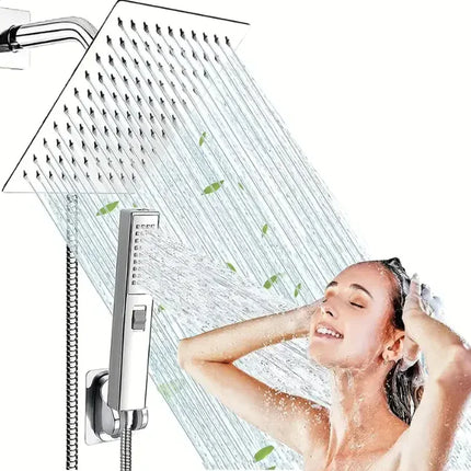 Luxury shower head set with adjustable pressure, sleek design, ultimate relaxation