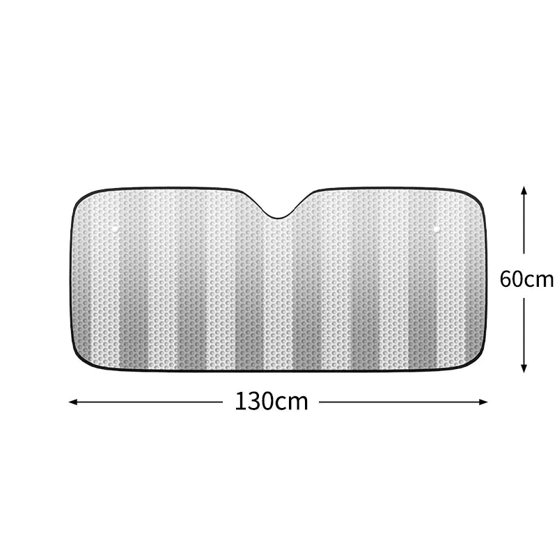 “Car Sunshade Heat Insulation Windshield Cover – Universal Fit UV Blocker”