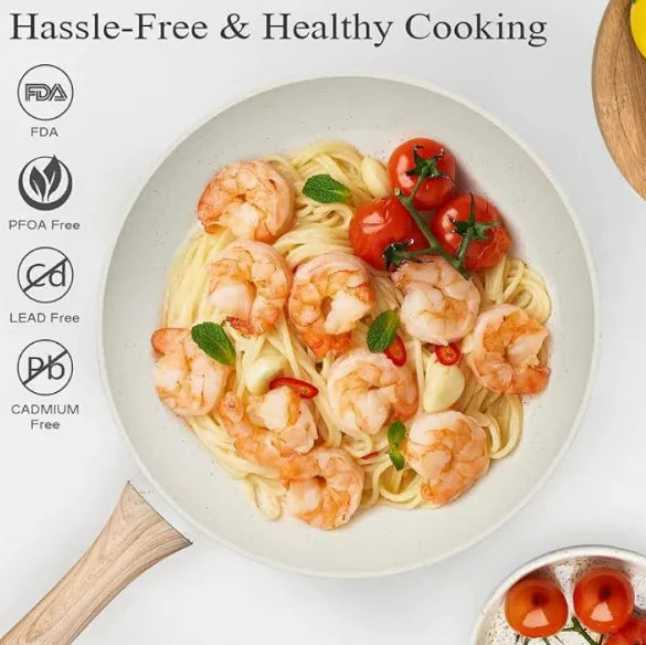 Granite Medical Stone Non-Stick Cookware Set – 12 / 13 / 17 Pieces