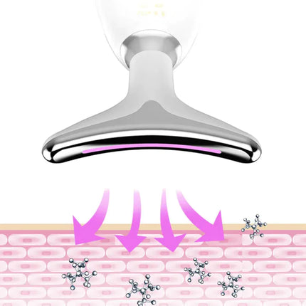 NeckGlow Desalting Neck Care & Massage Beauty Tool – Anti-Aging Skin Tightening Device