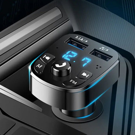 Wireless Car Bluetooth FM Transmitter, Audio