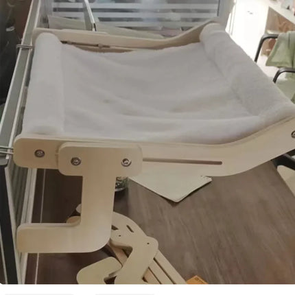 Balcony Window Glass Wooden Cat Bed – Sunbathing Perch