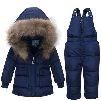 Children’s Down Jacket Set – Soft & Cozy Winter Outerwear for Boys & Girls