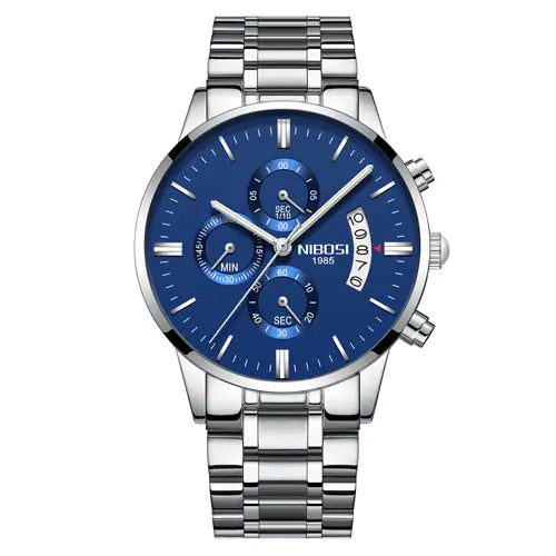Men’s Luxurious Gold Wrist Watch – Elegant Quartz Timepiece