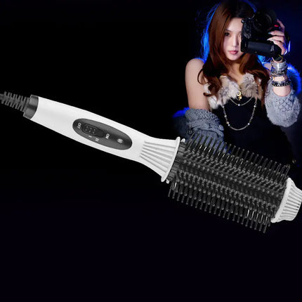 Hair Straightener & Curling Comb – Fast Heating Styling Tool for All Hair Types