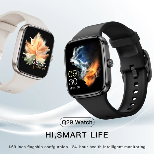 Bluetooth Smart Sports Watch with Heart Rate & Health Monitor – Touchscreen Fitness Tracker | Free Worldwide Shipping