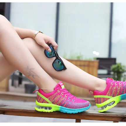 Women’s Casual Sports Shoes – Breathable Lightweight Sneakers