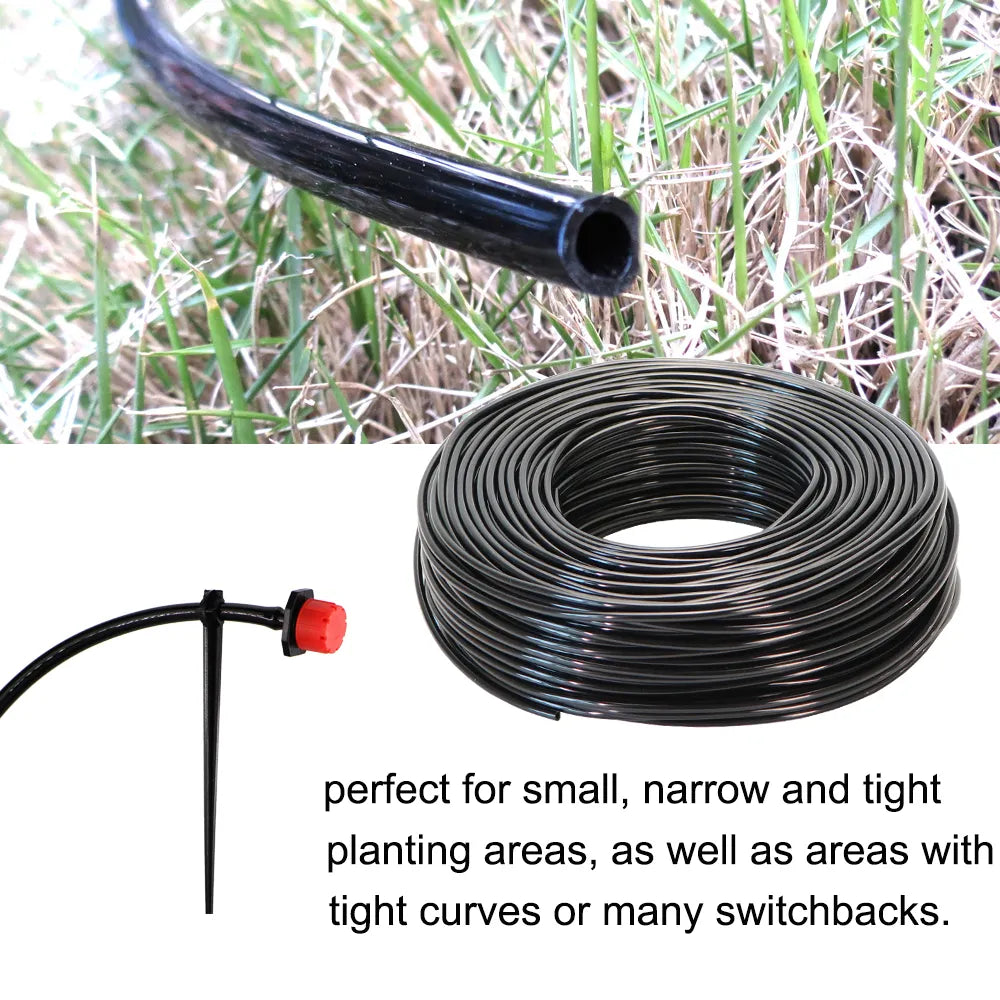 50M Automatic Garden Irrigation System Kit – Micro Spray & Mist Nozzles