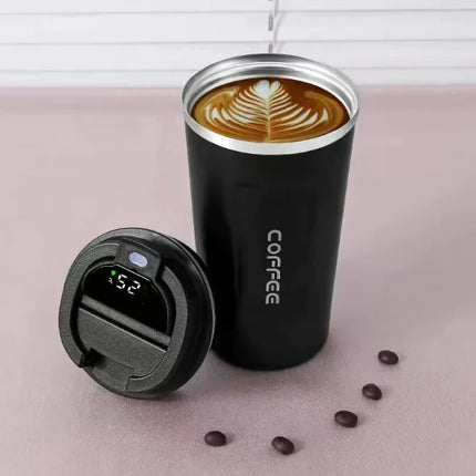 Portable insulated drinkware for office and travel

High-quality stainless steel thermal cup with lid
