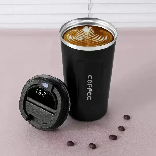 Portable insulated drinkware for office and travel

High-quality stainless steel thermal cup with lid
