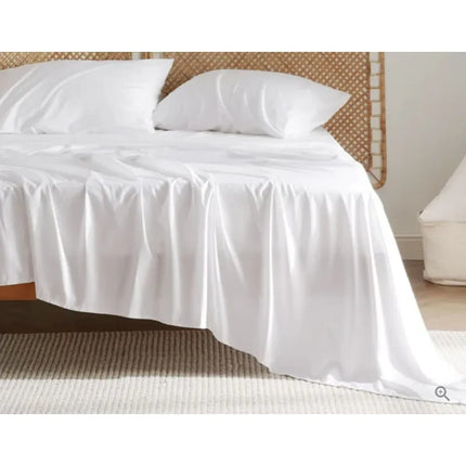 Bamboo Fiber Fitted Bed Sheet Four-Piece Set – Soft & Breathable