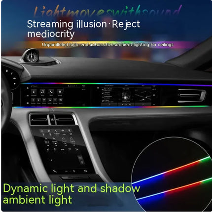 Car LED Ambient Light Bar – Interior Mood Lighting Kit